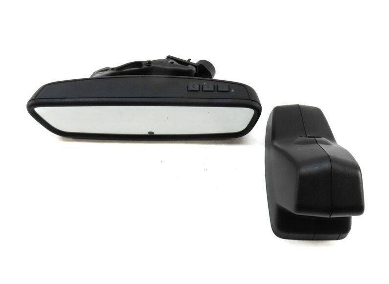 Thumbnail 2: 13-14 LAND RANGE ROVER (L405) REARVIEW MIRROR (BLACK) AUTODIM GARAGE HOMELINK