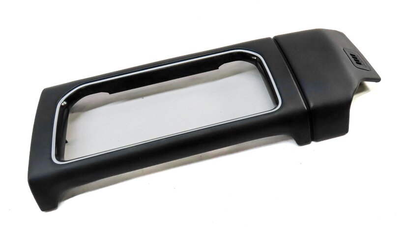 Thumbnail 3: 2013 LAND RANGE ROVER (L405) FRONT CENTER DASH DISPALY SCREEN TRIM (EBONY BLACK)