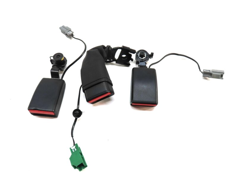 Thumbnail 2: 2013 LAND RANGE ROVER L405 REAR 2ND ROW LEFT RIGHT & CENTER SEATBELT BUCKLE SET3