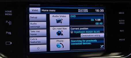 2013 RANGE ROVER (L405) FRONT DASH GPS NAVIGATION MEDIA CAMERA DISPLAY SCREEN