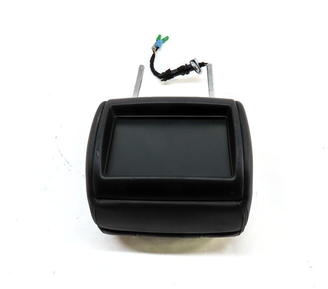 Thumbnail 6: 13 RANGE ROVER (L405) FRONT LEFT OR RIGHT HEADREST (BLACK) w/ DVD VIDEO SCREEN