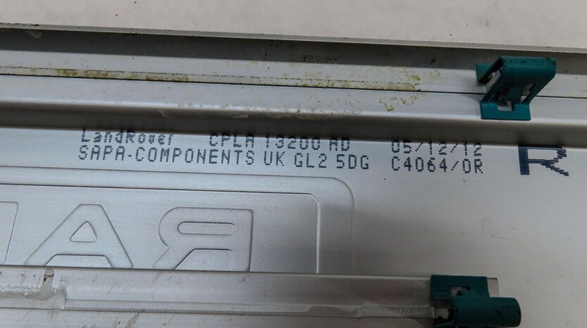 Thumbnail 11: 2013 LAND RANGE ROVER (L405) FRONT REAR LEFT RIGHT DOOR SILL SCUFF PLATES SET 4