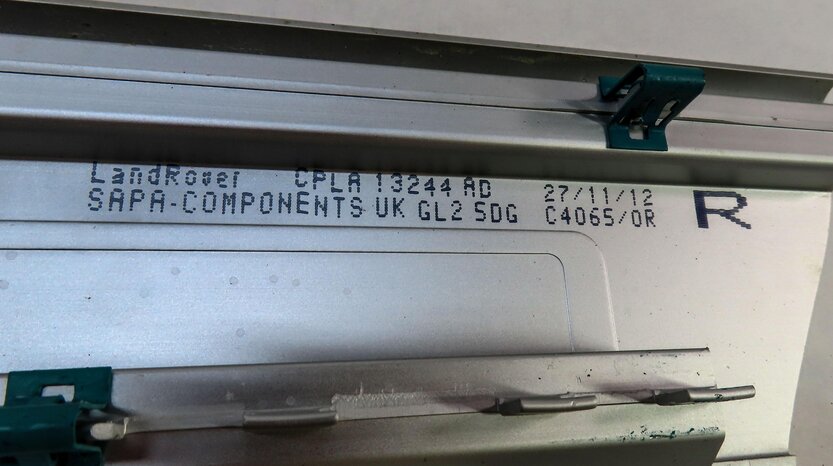 Thumbnail 5: 2013 LAND RANGE ROVER (L405) FRONT REAR LEFT RIGHT DOOR SILL SCUFF PLATES SET 4