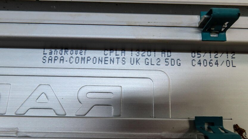 Thumbnail 7: 2013 LAND RANGE ROVER (L405) FRONT REAR LEFT RIGHT DOOR SILL SCUFF PLATES SET 4