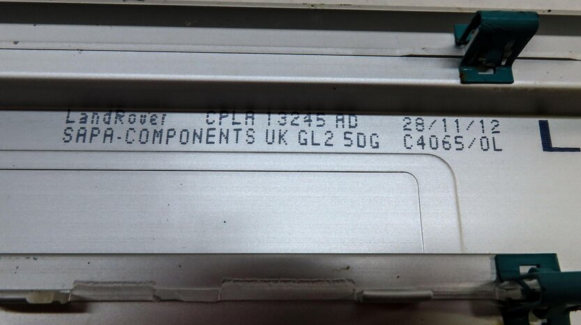 Thumbnail 9: 2013 LAND RANGE ROVER (L405) FRONT REAR LEFT RIGHT DOOR SILL SCUFF PLATES SET 4