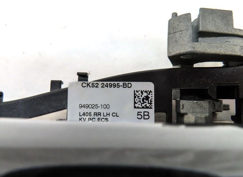 Thumbnail 7: 12-17 RANGE ROVER SPORT EVOQUE (L405 L494) LEFT REAR PASSIVE DOOR HANDLE (BLACK)