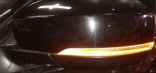 Thumbnail 2: 2013 RANGE ROVER (L405) LEFT - PFOLD BLIND SPOT CAMERA DOOR MIRROR (BLACK)