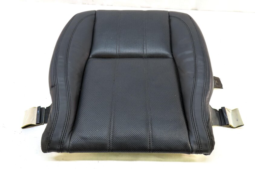 Thumbnail 4: 2013 LAND RANGE ROVER (L405) FRONT RIGHT LOWER HEATED SEAT CUSHION (EBONY BLACK)