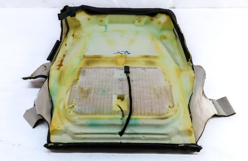 Thumbnail 7: 2013 LAND RANGE ROVER (L405) FRONT RIGHT LOWER HEATED SEAT CUSHION (EBONY BLACK)