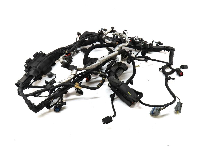 Thumbnail 2: 2013 LAND RANGE ROVER (L405) 5.0L SUPER SUPERCHARGED ENGINE WIRE WIRING HARNESS