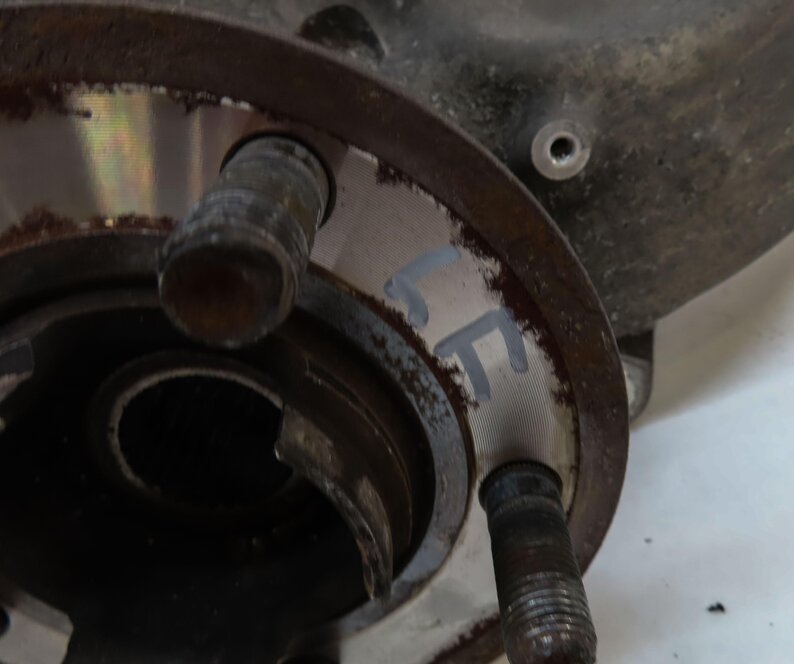 Thumbnail 7: 2013-2017 RANGE ROVER (L405) LEFT FRONT DRIVER SPINDLE KNUCKLE WHEEL HUB