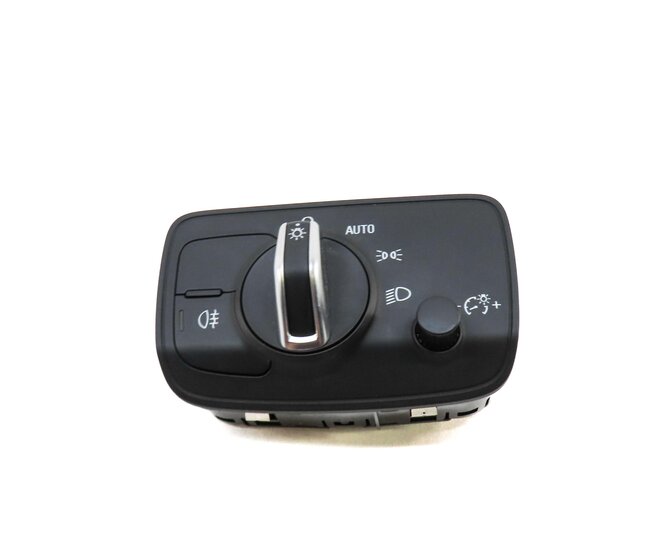 Thumbnail 2: 2016 AUDI A3 (8V) HEADLIGHT HEAD LIGHT LAMP DASH SWITCH CONTROL KNOB (BLACK)