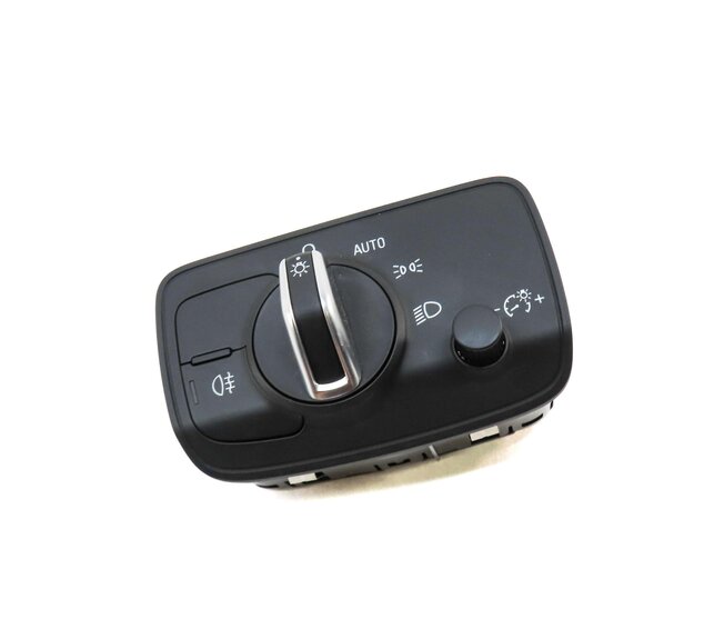 Thumbnail 3: 2016 AUDI A3 (8V) HEADLIGHT HEAD LIGHT LAMP DASH SWITCH CONTROL KNOB (BLACK)
