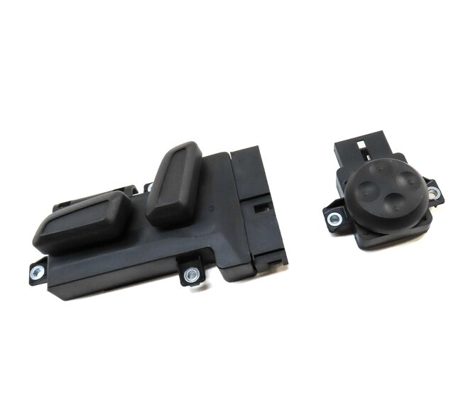 Thumbnail 3: 2016 AUDI A3 (8V) FRONT LEFT DRIVER SEAT ADJUST ADJUSTMENT SWITCH & LUMBAR BLACK