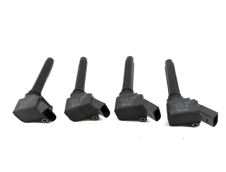 Thumbnail 2: 2015-2017 AUDI A3 A4 A6 (8V B9 C7) 1.8T / 2.0T TURBO MOTOR IGNITION COIL SET (4)