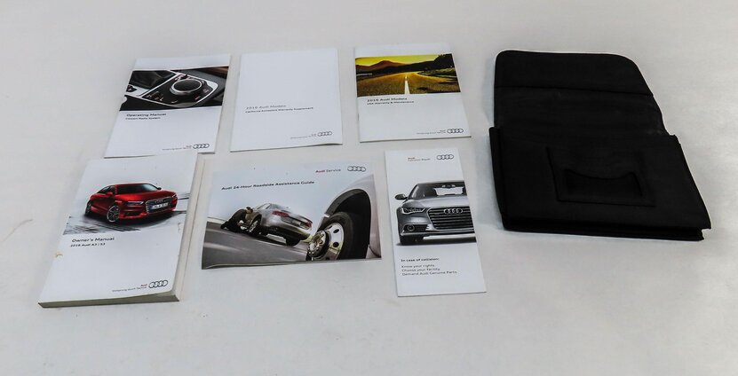 Thumbnail 2: 2016 AUDI A3 (8V) OWNERS MANUAL BOOKLET SET 6 w/ CARRYING CASE