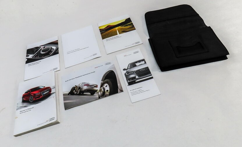 Thumbnail 3: 2016 AUDI A3 (8V) OWNERS MANUAL BOOKLET SET 6 w/ CARRYING CASE