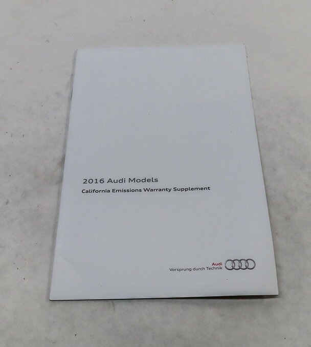 Thumbnail 7: 2016 AUDI A3 (8V) OWNERS MANUAL BOOKLET SET 6 w/ CARRYING CASE