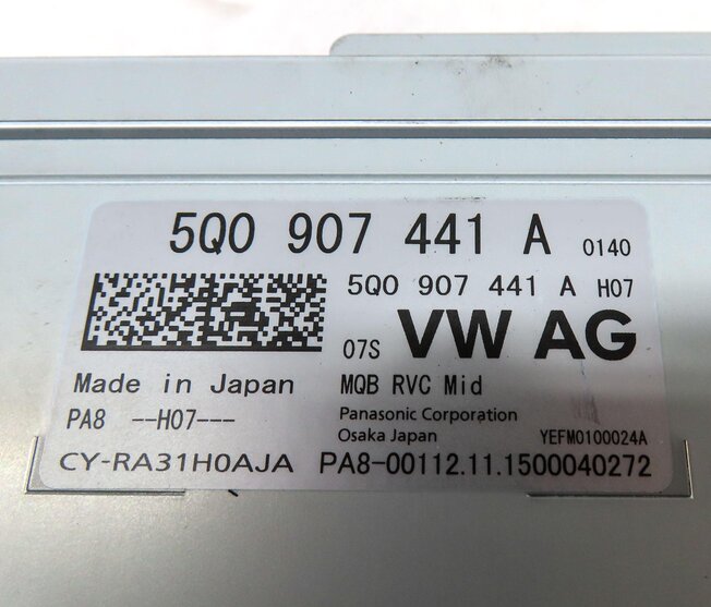 Thumbnail 4: 15-18 AUDI A3 S3 RS3 (8V) DRIVER ASSIST REARVIEW BACKUP CAMERA CONTROL MODULE