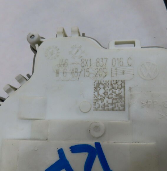 Thumbnail 6: 15-21 AUDI A3 S3 A4 Q5 TT (8V B9 MK3 FY) RIGHT FRONT PASSENGER DOOR LOCK LATCH