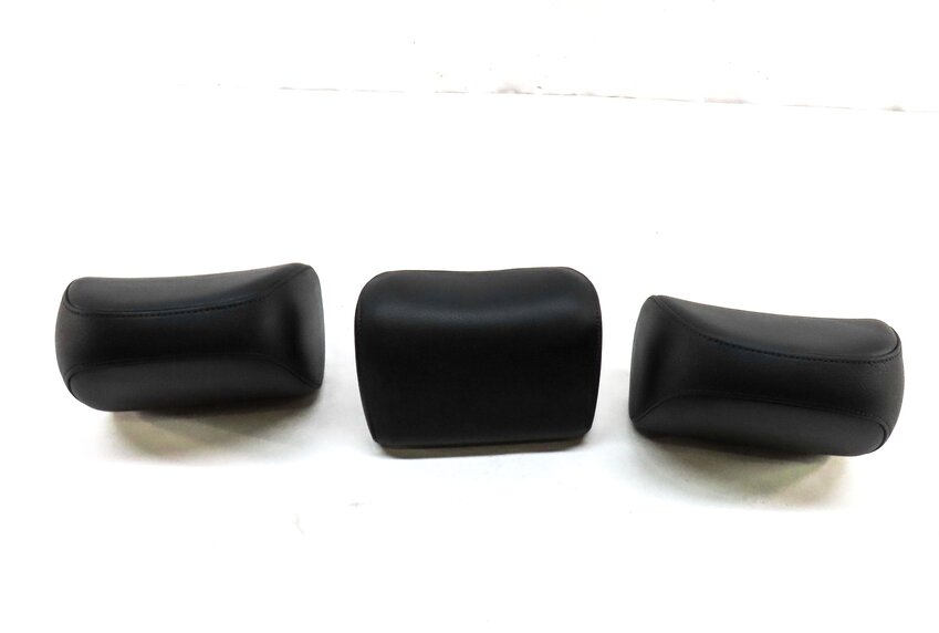 Thumbnail 3: 2015-2020 AUDI A3 (8V) REAR SEAT LEFT CENTER & RIGHT HEADREST SET-3 (BLACK)