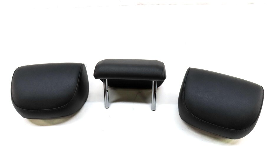 Thumbnail 4: 2015-2020 AUDI A3 (8V) REAR SEAT LEFT CENTER & RIGHT HEADREST SET-3 (BLACK)