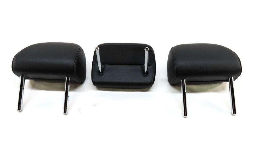 Thumbnail 5: 2015-2020 AUDI A3 (8V) REAR SEAT LEFT CENTER & RIGHT HEADREST SET-3 (BLACK)