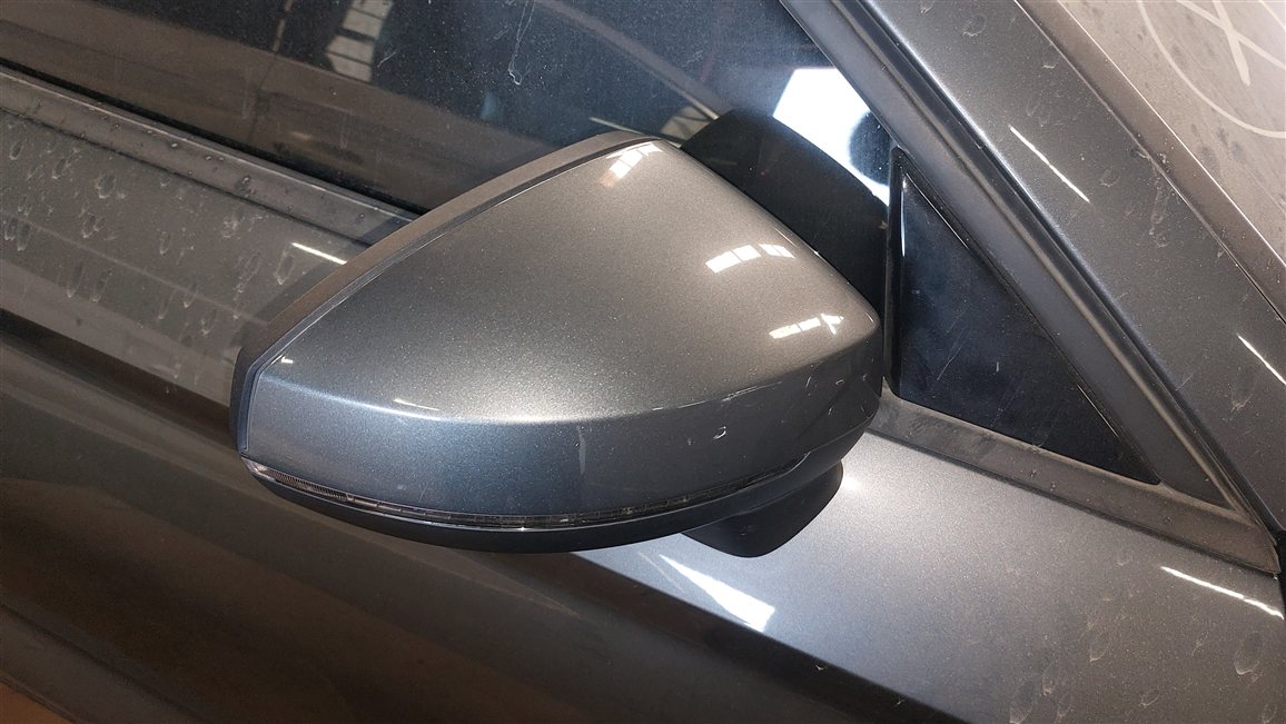 Thumbnail 5: 15-18 AUDI A3 S3 (8V) RIGHT PASSENGER - MANUAL FOLD HEATED DOOR MIRROR (GRAY)