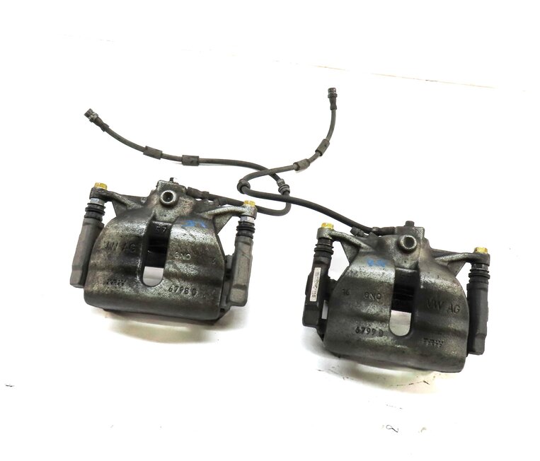 15-17 VW GOLF AUDI A3 TT 8V MK3 1.8T 2.0T FRONT LEFT & RIGHT BRAKE CALIPER SET 2