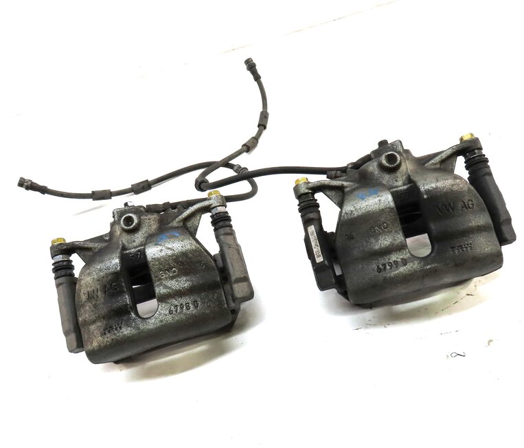 Thumbnail 3: 15-17 VW GOLF AUDI A3 TT 8V MK3 1.8T 2.0T FRONT LEFT & RIGHT BRAKE CALIPER SET 2