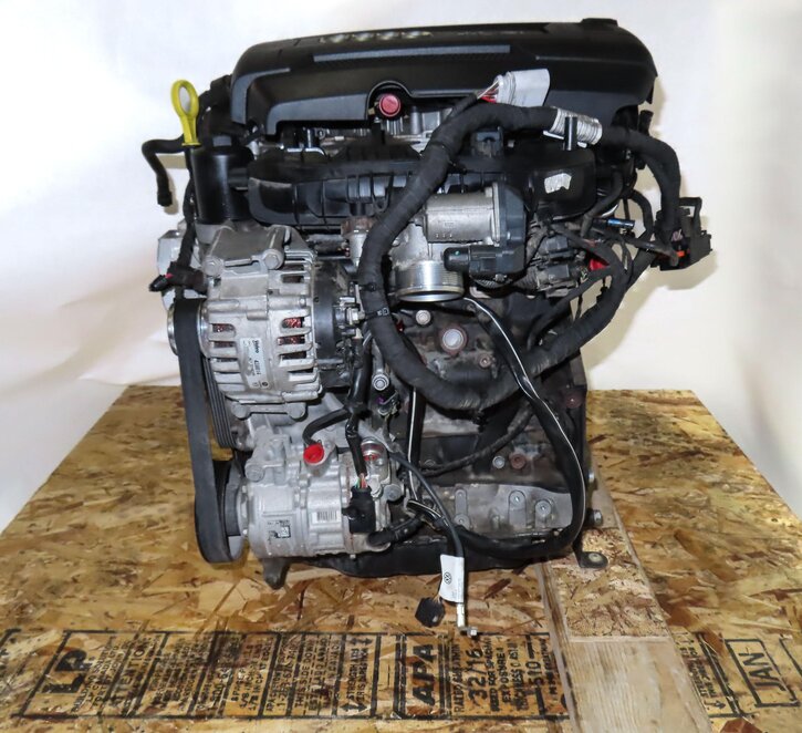 Thumbnail 5: 2016 AUDI A3 (8V) FWD 1.8L CNSB TURBO ENGINE ASSEMBLY (52k) ASE TESTED & VIDEO !