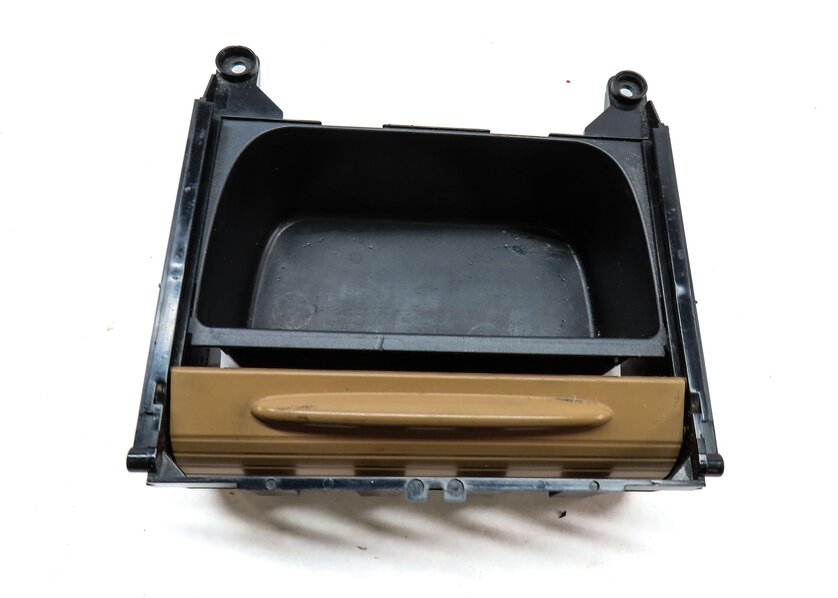 Thumbnail 4: 2009 PORSCHE CAYENNE (957) CENTER CONSOLE STORAGE COMPARTMENT HAVANNA SAND BEIGE