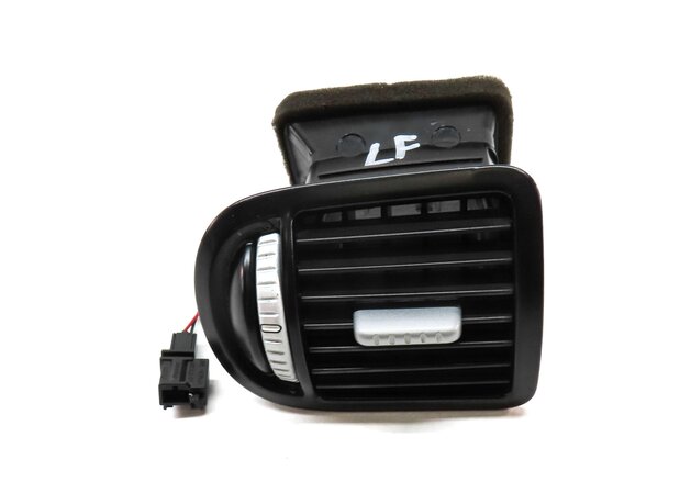 Thumbnail 2: 2009 PORSCHE CAYENNE (957) FRONT LEFT DRIVER DASH A/C HEATER AIR VENT (BLACK)