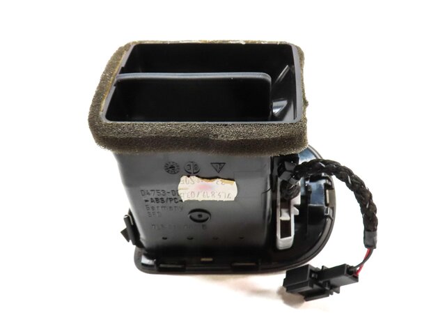 Thumbnail 5: 2009 PORSCHE CAYENNE (957) FRONT LEFT DRIVER DASH A/C HEATER AIR VENT (BLACK)