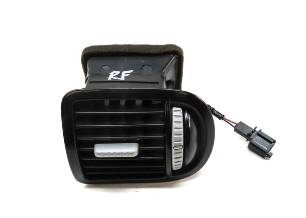Thumbnail 2: 2009 PORSCHE CAYENNE (957) FRONT RIGHT DASH A/C HEATER AIR VENT (BLACK & SILVER)