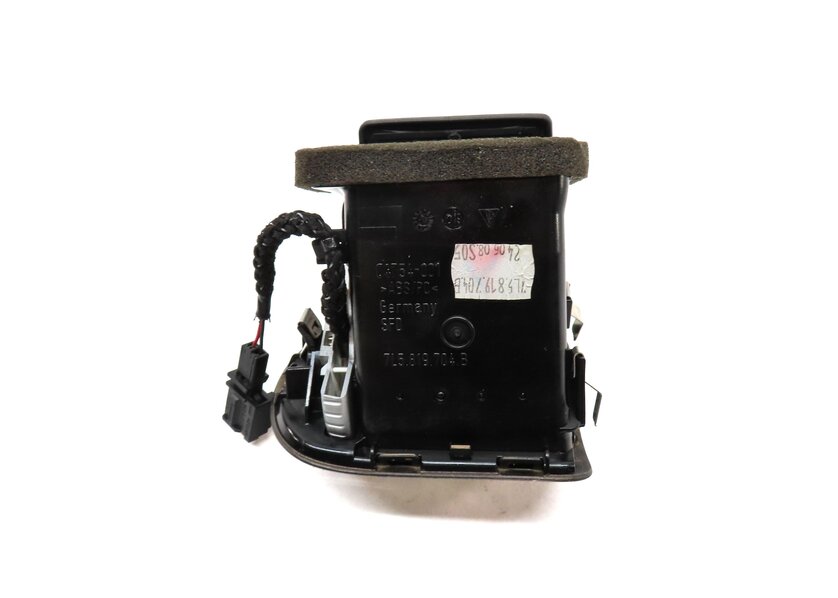 Thumbnail 5: 2009 PORSCHE CAYENNE (957) FRONT RIGHT DASH A/C HEATER AIR VENT (BLACK & SILVER)