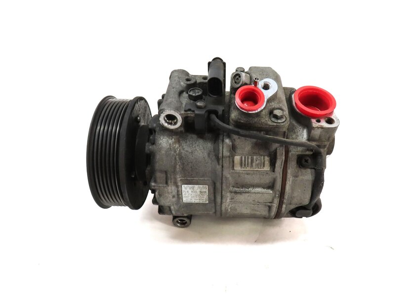 Thumbnail 6: 2008-2010 PORSCHE CAYENNE (957) 3.6L VR6 ENGINE - A/C COMPRESSOR PUMP