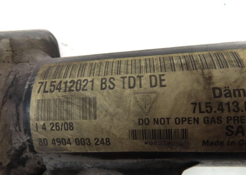 Thumbnail 6: 2008-2010 PORSCHE CAYENNE (957) FRONT LEFT SUSPENSION COIL SPRING SHOCK STRUT