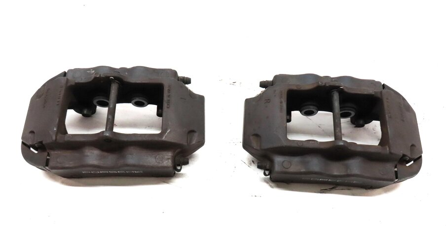 Thumbnail 10: 2008-2010 PORSCHE CAYENNE (957) FRONT & REAR BREMBO BRAKE CALIPER SET-4 (12.99")