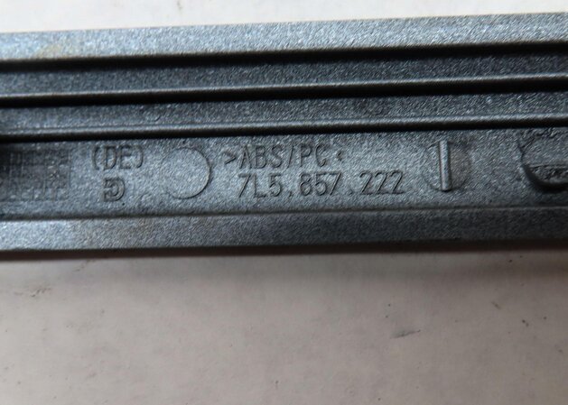 Thumbnail 23: 2009 PORSCHE CAYENNE 957 FRONT REAR LEFT RIGHT DOOR DASH CONSOLE SILVER TRIM SET