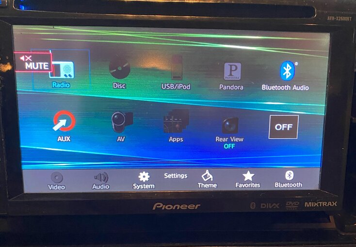 Thumbnail 2: 2009 PORSCHE CAYENNE (957) PIONEER RADIO STEREO CD DVD PLAYER RECEIVER HEAD UNIT