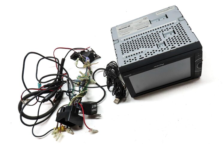 Thumbnail 4: 2009 PORSCHE CAYENNE (957) PIONEER RADIO STEREO CD DVD PLAYER RECEIVER HEAD UNIT