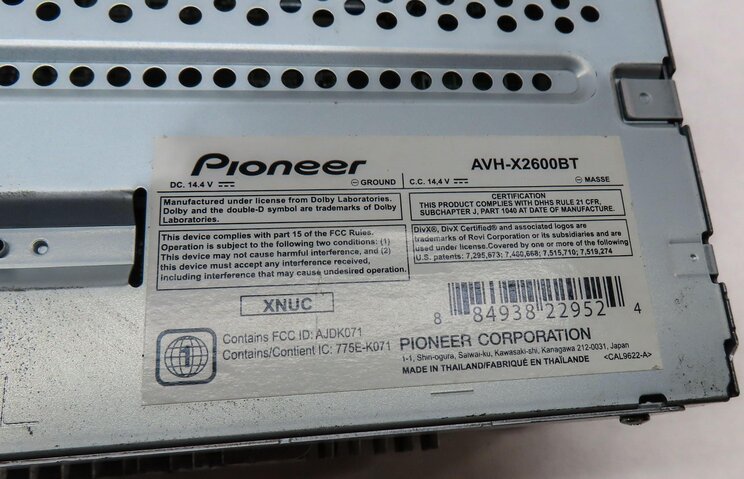 Thumbnail 9: 2009 PORSCHE CAYENNE (957) PIONEER RADIO STEREO CD DVD PLAYER RECEIVER HEAD UNIT