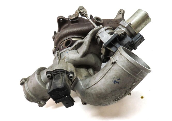 Thumbnail 3: 2018-2020 AUDI Q5 (FY 80A) 2.0L ENGINE TURBO TURBOCHARGER ASSEMBLY