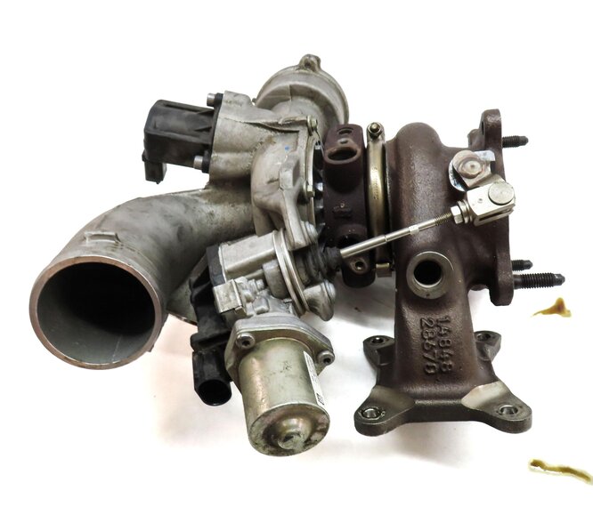 Thumbnail 4: 2018-2020 AUDI Q5 (FY 80A) 2.0L ENGINE TURBO TURBOCHARGER ASSEMBLY
