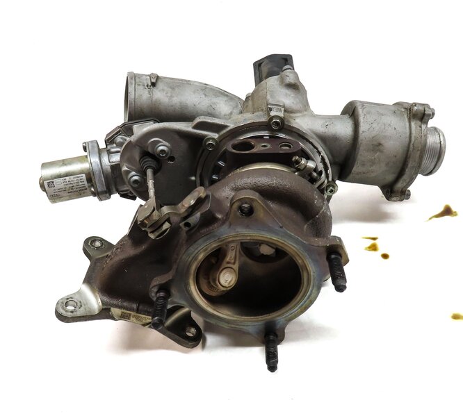 Thumbnail 5: 2018-2020 AUDI Q5 (FY 80A) 2.0L ENGINE TURBO TURBOCHARGER ASSEMBLY