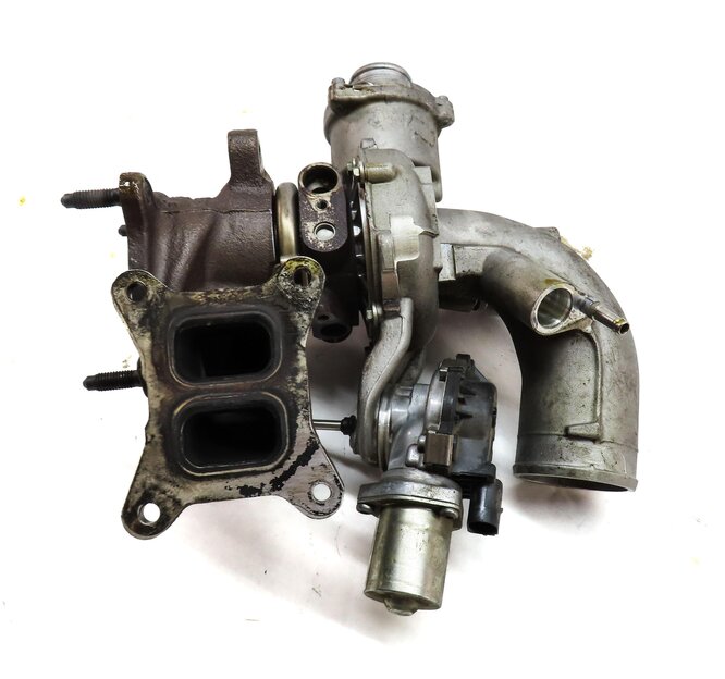 Thumbnail 7: 2018-2020 AUDI Q5 (FY 80A) 2.0L ENGINE TURBO TURBOCHARGER ASSEMBLY