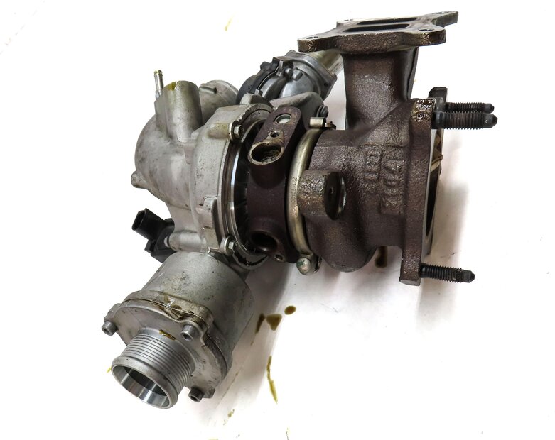 Thumbnail 8: 2018-2020 AUDI Q5 (FY 80A) 2.0L ENGINE TURBO TURBOCHARGER ASSEMBLY