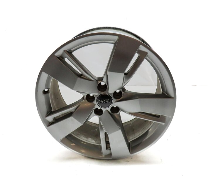 Thumbnail 2: 2018-2019 AUDI Q5 (FY 80A) 19x8 ALUMINUM 5 SPOKE SLOTTED WHEEL RIM (SILVER)