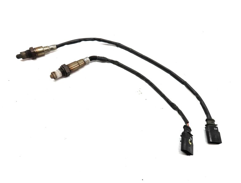2018 AUDI Q5 (FY 80A) 2.0L DAYB TURBO ENGINE PRE POST CAT O2 OXYGEN SENSOR SET 2